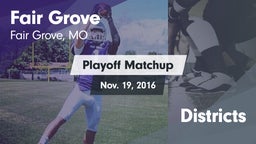Matchup: Fair Grove High vs. Districts 2016