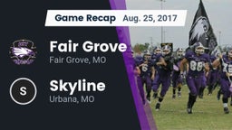 Recap: Fair Grove  vs. Skyline  2017