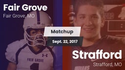 Matchup: Fair Grove High vs. Strafford  2017