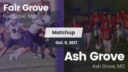 Matchup: Fair Grove High vs. Ash Grove  2017