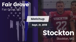 Matchup: Fair Grove High vs. Stockton  2018