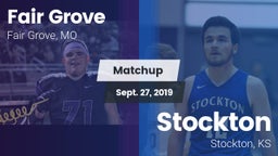 Matchup: Fair Grove High vs. Stockton  2019