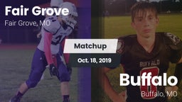 Matchup: Fair Grove High vs. Buffalo  2019