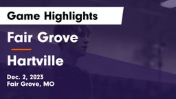 Fair Grove  vs Hartville   Game Highlights - Dec. 2, 2023