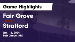 Fair Grove  vs Strafford  Game Highlights - Jan. 12, 2024