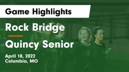 Rock Bridge  vs Quincy Senior  Game Highlights - April 18, 2022