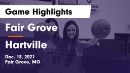 Fair Grove  vs Hartville   Game Highlights - Dec. 13, 2021
