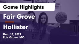 Fair Grove  vs Hollister  Game Highlights - Dec. 16, 2021