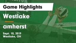 Westlake  vs amherst Game Highlights - Sept. 10, 2019