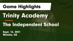 Trinity Academy  vs The Independent School Game Highlights - Sept. 16, 2021