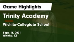 Trinity Academy  vs Wichita-Collegiate School  Game Highlights - Sept. 16, 2021