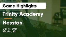 Trinity Academy  vs Hesston  Game Highlights - Oct. 16, 2021