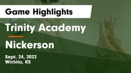 Trinity Academy  vs Nickerson  Game Highlights - Sept. 24, 2022
