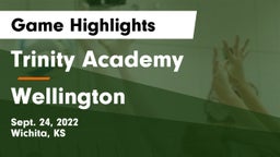 Trinity Academy  vs Wellington Game Highlights - Sept. 24, 2022