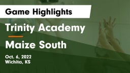 Trinity Academy  vs Maize South Game Highlights - Oct. 6, 2022