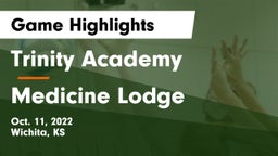Trinity Academy  vs Medicine Lodge  Game Highlights - Oct. 11, 2022