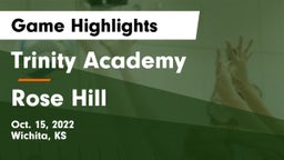 Trinity Academy  vs Rose Hill  Game Highlights - Oct. 15, 2022