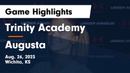 Trinity Academy  vs Augusta  Game Highlights - Aug. 26, 2023