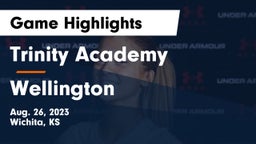 Trinity Academy  vs Wellington  Game Highlights - Aug. 26, 2023