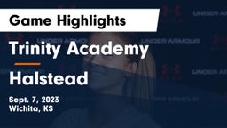 Trinity Academy  vs Halstead  Game Highlights - Sept. 7, 2023