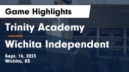 Trinity Academy  vs Wichita Independent Game Highlights - Sept. 14, 2023