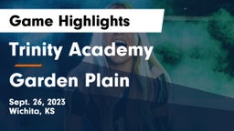 Trinity Academy  vs Garden Plain Game Highlights - Sept. 26, 2023