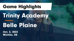Trinity Academy  vs Belle Plaine  Game Highlights - Oct. 3, 2023