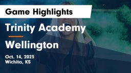 Trinity Academy  vs Wellington Game Highlights - Oct. 14, 2023