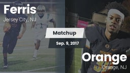 Matchup: Ferris  vs. Orange  2017