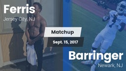 Matchup: Ferris  vs. Barringer  2017