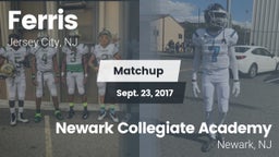 Matchup: Ferris  vs. Newark Collegiate Academy  2017