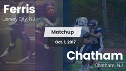 Matchup: Ferris  vs. Chatham  2017