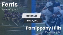 Matchup: Ferris  vs. Parsippany Hills  2017