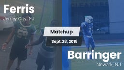 Matchup: Ferris  vs. Barringer  2018