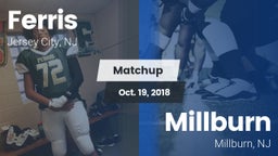 Matchup: Ferris  vs. Millburn  2018