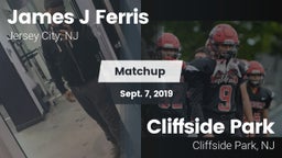 Matchup: Ferris  vs. Cliffside Park  2019