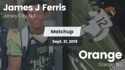 Matchup: Ferris  vs. Orange  2019