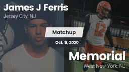 Matchup: Ferris  vs. Memorial  2020