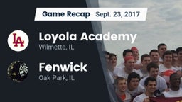 Recap: Loyola Academy  vs. Fenwick  2017