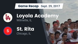 Recap: Loyola Academy  vs. St. Rita  2017