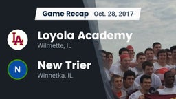 Recap: Loyola Academy  vs. New Trier  2017