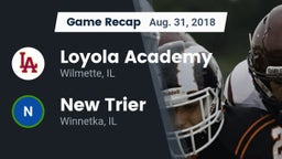 Recap: Loyola Academy  vs. New Trier  2018