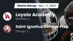 Recap: Loyola Academy  vs. Saint Ignatius College Prep 2023