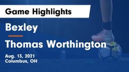 Bexley  vs Thomas Worthington  Game Highlights - Aug. 13, 2021
