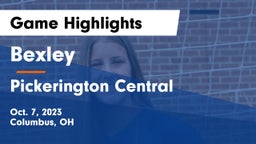 Bexley  vs Pickerington Central  Game Highlights - Oct. 7, 2023