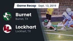 Recap: Burnet  vs. Lockhart  2019