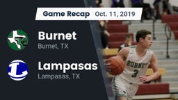 Recap: Burnet  vs. Lampasas  2019