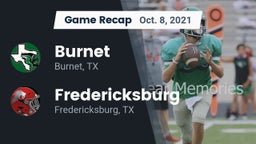 Recap: Burnet  vs. Fredericksburg  2021