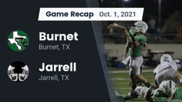 Recap: Burnet  vs. Jarrell  2021