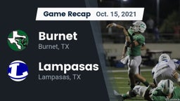 Recap: Burnet  vs. Lampasas  2021